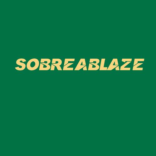 Logo da SOBREABLAZE